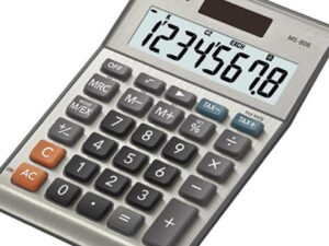 CASIO Tischrechner MS-80B 8stellig silber
