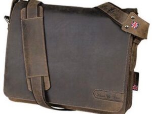 Pride & Soul Aktentasche CANDY 47137 32x25x11,5cm Echtleder braun