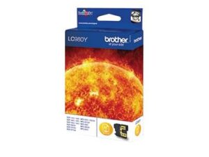 Brother Tintenpatrone LC980Y 260Seiten gelb