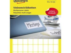 Avery Zweckform Vielzwecketikett 3312 18x12mm weiß 1.800 St./Pack.