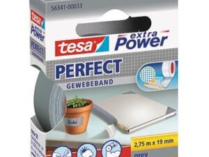 tesa Gewebeband Extra Power Perfect 56341-00033 19mmx2,75m grau