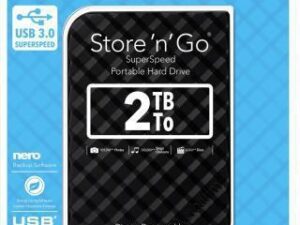 Verbatim Festplatte Store n Go 53195 USB 3.0 2TB schwarz