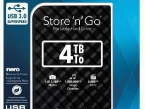 Verbatim Festplatte Store n Go 53223 USB 3.0 4TB schwarz