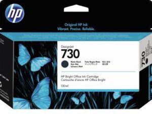 HP Tintenpatrone P2V65A Nr.730 130ml mattschwarz