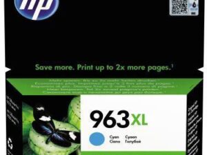 HP Tintenpatrone 3JA27AE 963XL 1.600Seiten cyan