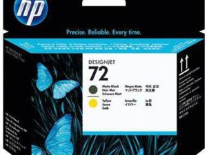 HP Druckkopf C9384A 72 matt schwarz/gelb