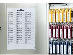 DURABLE Schlüsselkasten KEY BOX 54 195323 metallic silber