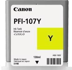 Canon Tintenpatrone 6708B001 PFI107Y 130ml gelb
