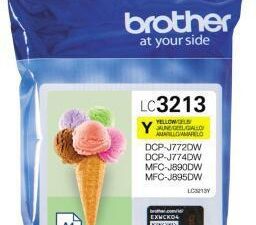 Brother Tintenpatrone LC3213Y gelb