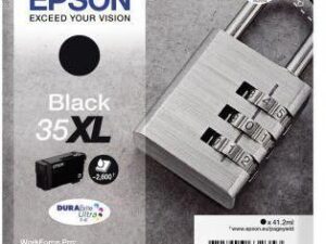 Epson Tintenpatrone C13T35914010 35XL 41,2ml schwarz