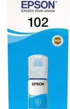 Epson Nachfülltinte C13T03R240 102 70ml cyan