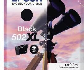 Epson Tintenpatrone C13T02W14010 502XL 550Seiten schwarz