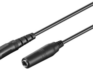 Kopfhörer- und Audio- Verlängerungskabel AUX, 3-pol 6,35 mm, 5m- VPE: 1