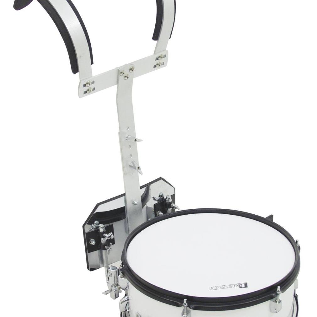 DIMAVERY MS-200 Marsch-Snare, weiß