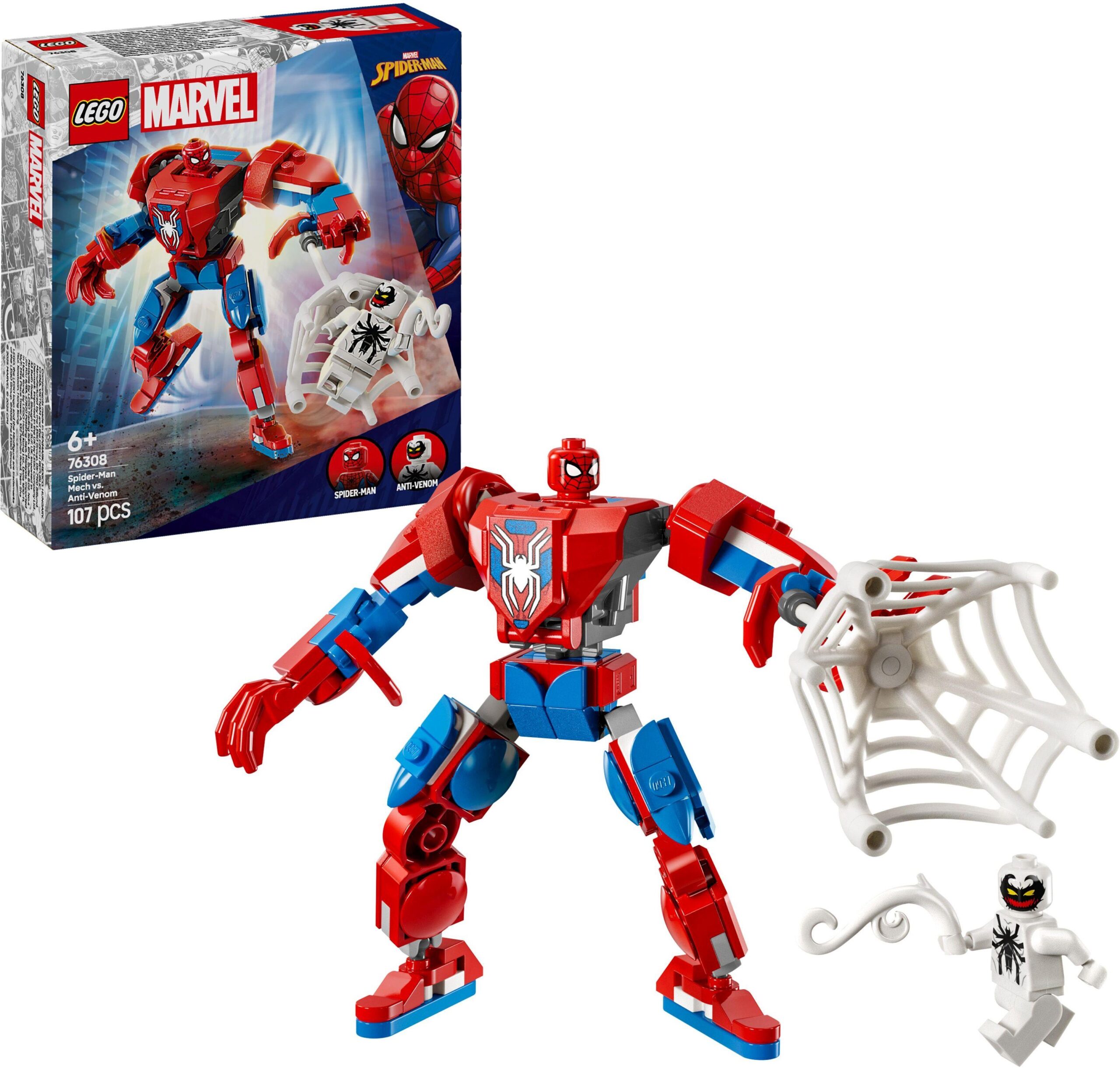LGO Spider-Man Mech vs. Anti-Venom