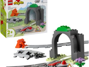 Duplo Eisenbahntunnel und Schienen – Erw