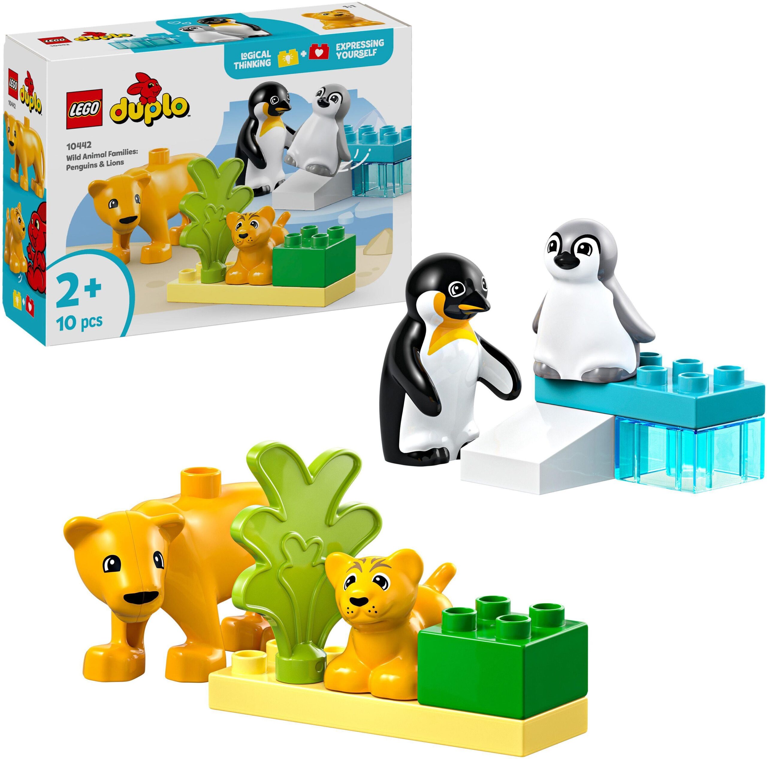 Duplo Wildtier-Familien: Pinguine und Lö
