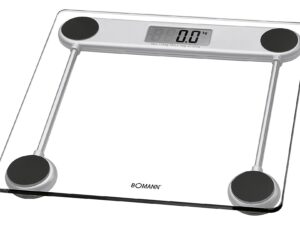 BOMANN Glas-Personenwaage PW 1417 CB inkl. 1 x CR 2032 Batterien