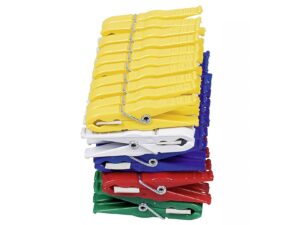 HELO Wäscheklammer Luran farbig sortiert 50er Pack - VPE: 5