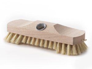 Schrubber mit Bart Holz/Fibre 22cm