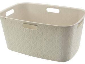 CURVER Wäschekorb Softex 45l creme - 6 VPE