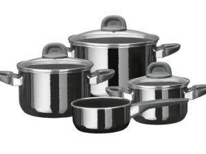 SILIT  Sila.Modesto Topf-Set4tl Black
