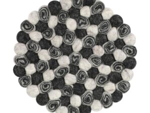 cilio tisch-accessoires Untersetzer Lana Antracite rd