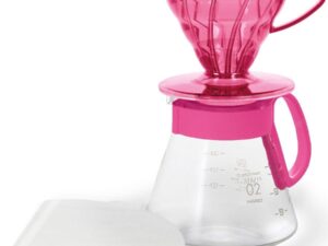 HARIO Kaffeefilter Glas Gr.02 pink