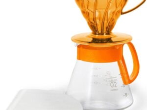 HARIO Kaffeefilter Glas Gr.02 orange