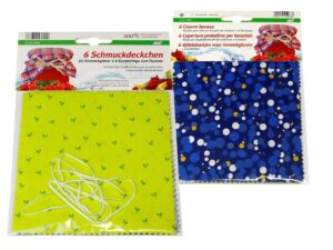deti  DETI Schmuckdeckchen 6er Pack - 10 VPE