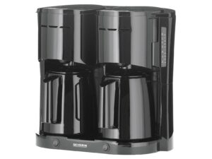 SEVERIN Duo Kaffee Thermoautomat 8 Tassen sw KA 9315
