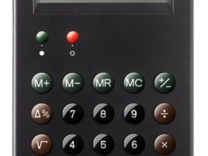 Braun Taschenrechner 66030 inkl. 1,5 Volt Knopfzelle