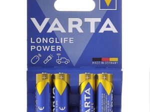 VARTA Batterie LONGLIFE POWER AA 4er Blister 4x AA Batterien - VPE: 20