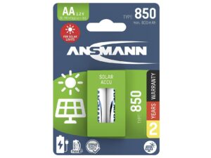 ANSMANN ANS Akku NimH Solar AA 2er