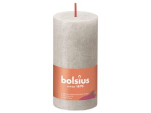 BOLSIUS Stumpenkerze 'Rustiko Shine'
