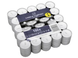 Teelicht ø4cm weiß 100 Stück