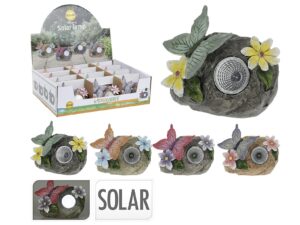 Solar Licht Schmetterling sort - 12 VPE