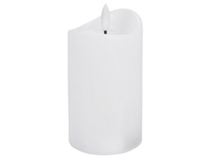 LED Kerze Wachs 12,5x7 elfenb - 12 VPE