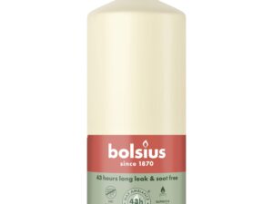 BOLSIUS Stumpenkerze 130/68mm Perle - 6 VPE