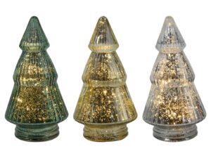 Weihnachtsbaum aus Glas 3sort - 12 VPE