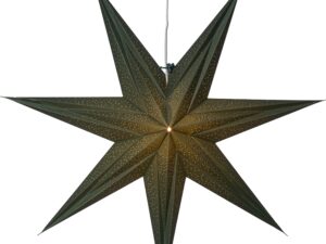 STAR TRADING Papierstern Holly Ø60cm grün