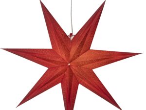 STAR TRADING Papierstern Holly Ø60cm rot