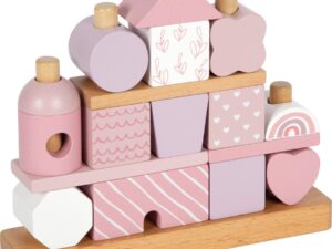 small foot Stapelhaus rosa