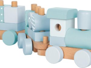 small foot Holzzug blau