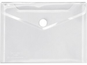 Doku-Tasche Crystal A6 transpa - VPE: 10