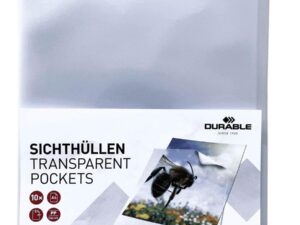 DURABLE  Sichthülle A4 genarbt PP 10St - 10 VPE
