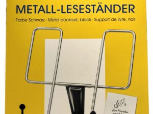 Leseständer Kunst.Met.Bügel sw - 10 VPE