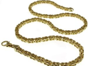 4mm Königskette 45cm - 750 Gold Gelbgold