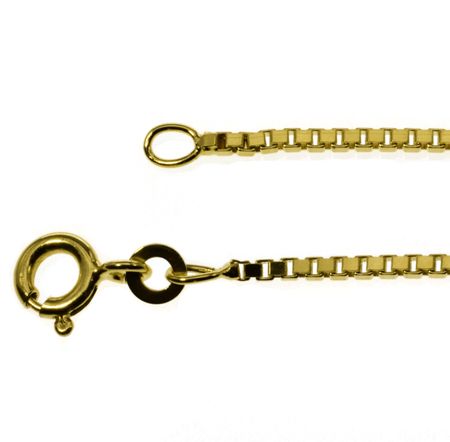 Halskette 0,9mm Venezia - 60cm - 585 Gelbgold – Bild 2