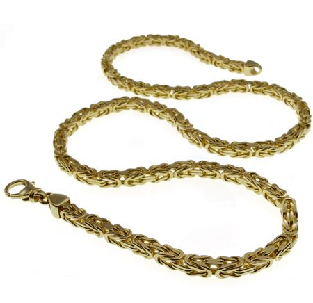 6mm Königskette 65cm - 750 Gold Gelbgold